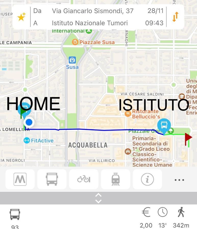 Sismondi Top Apt Mailand Exterior foto